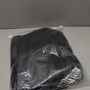 HaoLin Steampunk Retro Victorian Punk Cincher Lace up Long Ruffle Pencil Skirt Black