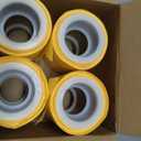 4 Rolls 260ft Lantern Fly Tree Tape Outdoor Adhesive Crawling Insect Trap Yellow Sticky Traps Sticky Barrier Protecting Trees Outdoor Indoor Fruit Tree Lawn Garden Control Aphids Ant Moth