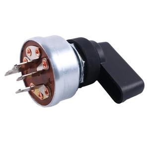 Switch Includes Handle Compatible with Miller Welder Starter Ignition Switch - 4 Terminal 4 Position 176606 207110 207073