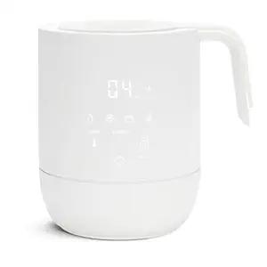 Munchkin Precision Baby Bottle Warmer for Breastmilk, Formula, Food Jars, and Sterilizing Small Parts  Compatible with All Bottle Brands, Glass, Silicone & Plastic, Digital Display, White (Plugin)