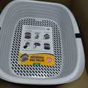 Arm & Hammer Large Sifting Litter Box Scoop Free Cat Litter Tray with Microban, Made in USA