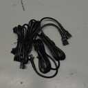 LED Rock Light Extension Wire 4 PCS,47 Inch 4 Pin LED Extension Cable,Neon Accent Kits RGB LED Light Extension Cable for Trucks ATV UTV