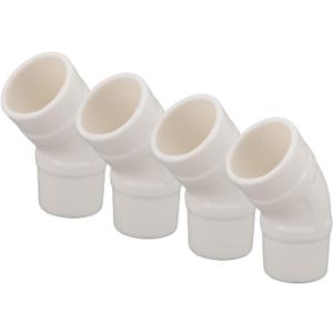 Fdit 4 PCS Pool Cleaner 45 Degree Elbow, Silicone Pool Accessory W70244 Replacement for G2 G3 G4 Fdit 4 PCS Pool Cleaner 45 Degree Elbow, Silicone Pool Accessory W70244 Replacement for G2 G3 G4