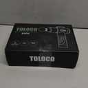 TOLOCO Massage Gun, Deep Tissue Back Massage for Athletes for Pain Relief, Percussion Massager with 10 Massages Heads & Silent Brushless Motor, Christmas Gifts for Women, Men, Black