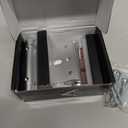 Home Security Door Lock, 2 Pack Childproof Door Reinforcement Lock with 3 Inch Stop Withstand 800 lbs for Top Front Inward Swinging Door, Upgrade Flip High Night Lock to Defend Your Home Kids (Silver)