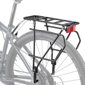 CXWXC Rear Bike Rack with Basket - Bike Cargo Rack for Disc Brake/Non-Disc Brake Mount - Bicycle Pannier Rack, Touring Carrier Rack fit 26-29 and 700c