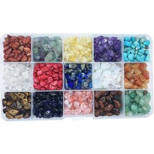 Gemstone Beads Natural Irregular Shaped Stone Chips Crystal Energy Healing Power for Jewelry Making(15-4)