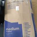 HOMRELEXA Cooling Mattress Topper King Size 3 Inch, Cooling Gel & Bamboo Charcoal Memory Foam Mattress Topper for Back Pain Relief, Firm Dual-Layer Foam Bed Pad with Removable Cover