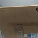 IRIS USA 27 Qt. Plastic Under Bed Storage Stackable Organizer Bin Container with Sliding Organizer Drawers, 4-Pack, Multi-Purpose for Clothes Shoes Clothing Bedding, White