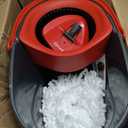 O-Cedar EasyWring Microfiber Spin Mop, Bucket Floor Cleaning System, Red, Gray, Standard