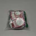 140 Piece Sublimation Patches Blank Hat Patches for Clothes & Dresses (Black, Blue, Red, Khaki)