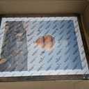 Wood 14x18 Picture Frame with 12x16 Mat Deep Brown, Display 12x16 with Mat or 14x18 Without Mat, Wood 14 by 18 Photo Frame, 14 x 18 Frame for Wall Hanging Display, Deep Brown