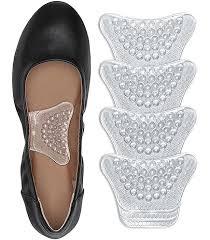 Dr. Archrevive Arch Support Inserts Women, Customizable 3Height System for Plantar Fasciitis, NonSlip Invisible BioGel, Butterfly Contour for Heels, Flats & Sandals (2 Pairs, Medium Arch)