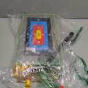 TEMI Bow and Arrow Set for Kids - Archery Toy Set - LED Light Up with Suction Cup Arrows, Target & Quiver, Indoor and Outdoor Toys for Children Boys Girls (Green)