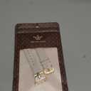 Wearlizer Leather Band Compatible with Apple Watch Bands Women 38/40/41/42mm  , Fancy Dressy Strap for iWatch Series (Series 11 10) (Starlight/Gold)