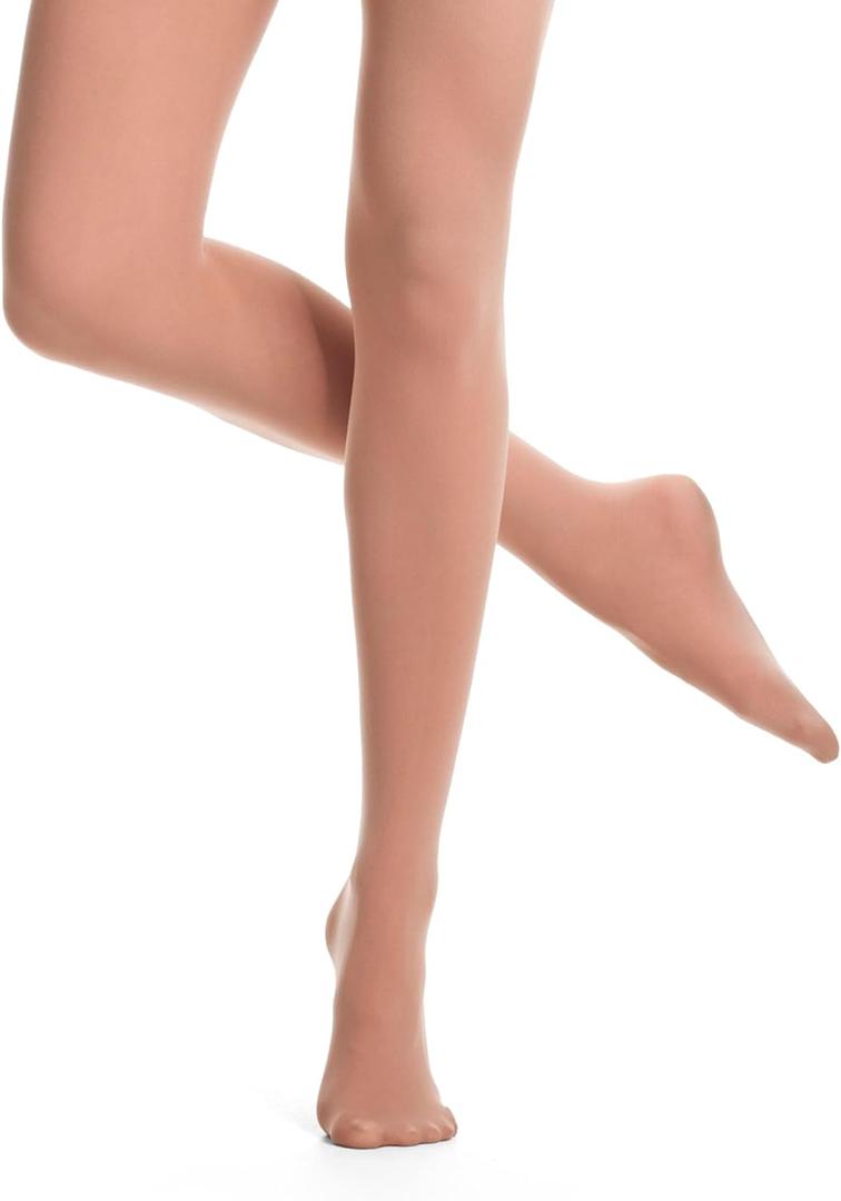 Danskin Women's Ultrasoft Microfiber Footed Tights