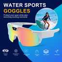 POV Glasses 4K Baseball Glasses with Camera Smart Camera Glasse for Men Women Sunglasses with Cameras
