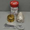 Holiball Inflatable Holiday Ornament  Ultimate Indoor/Outdoor Decoration  Reusable and Storage Friendly  for Weddings, Parties, Events, Team Colors  30"  Pearl