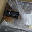 Kitstorack TV Tray Table, Adjustable Height & Flip-Top & Rounded Metal Corners, Snack Table for Couch, Sofa, Bed, Chair, Living Room, C Shaped End Side Table for Eating, Dinner or Laptop, Small Spaces