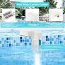Pool Water Leveler Auto Fill, Automatic Pool Filler for Water Level Control, Auto Refill Kit for Swimming Pools, SPA, Pond (Grey White)