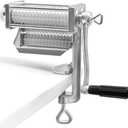 Heavy Duty Manual Meat Tenderizer Cuber Tool Steak Flatten Cuber Rolling Meat Poultry Tenderizer Machine Clamp on Meat Tenderizer Kitchen Tool