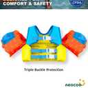 AEOCOO Puddle Float Jumper 20-30-50-60-70 Pounds, Toddler Swim Vest for 1-3-5-6-9 Years Old, Pool Floats with Swimming Arm Floaties Swim Jacket & Water Wings for Kids Swimmies, Boys, Girls, Nios