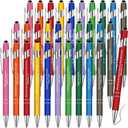 Geosar 30 Pcs Christian Bible Pens for Women Inspirational Pens Bulk Motivational Quotes Funny Ballpoint Inspirational Gifts for School Office Coworkers Teachers, Black Ink(Colorful)