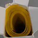 ME.FAN Silicone Placemats [17.7''x12.6''] Heat-Resistant Thicken Non-Slip Tablemats Non-Skid Table Mats Set of 4 (Yellow)