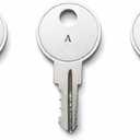 3-Pack L Keys Compatible with Sentry Safe 1100 1150 1170, Single-Sided Key Cut to Code AZ