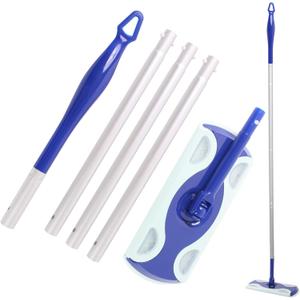 Mop Handle Compatible with Swiffer, Detachable Extra Long Dry and Dust Mop Handle Fits Swiffer (Mopping Cloths Not Included)