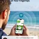 Smart Sprinklers Controller WiFi, Irrigation Controller Easy Use App Enabled, 4 Zone + 16 Plans, Save Water Auto Skip Rain, Freeze & Wind, 10 Minutes Install