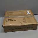 Kitsure Side Table Set of 2 - C-Shaped Small End Tables for Living Room & Bedroom, Rustic-Style Narrow Couch Table for Small Spaces, Leveling Feet Attached, 15.7"×11.8"×24"