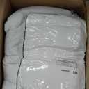 BPC Luxury Goose Feather Down Pillows King Size Set of 2, Hotel Bed Pillows for Sleeping, 100% Organic Cotton Cover, Soft Support Down Alternative Surround Fill for Side, Back and Stomach Sleepers (White)