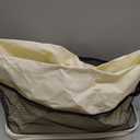 efluky Slim Laundry Basket, Narrow Laundry Hamper with Handles, Collapsible Dirty Clothes Hamper, Tall Laundry Bin for Laundry Room, Dorm and Bedroom, 12.7 Gallons(48L) Beige