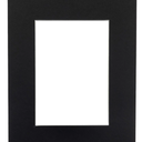 4.5" x 6.5" Black Matte Picture Frame