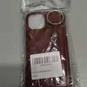 Ｈａｖａｙａ for iPhone 14 case Wallet with Card Holder for Women Men Shockproof Phone case iPhone 13 with Keychain Ring Stand Leather Zipper Credit Card Slots-Deep Brown