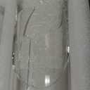 12 PCS White Pillar Candles with Glass Candle Holders Clear Hurricane Candle Holders Glass Cylinder Vases for Centerpieces Wedding Party, Event, Home Office (6 Candles+6 Candle Hoders)