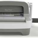 Sizzix Big Shot Machine with Starter Kit, 6" Die-Cutting and Embossing Machine with Cutting Dies, Embossing Folder and Cardstock