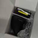 Perixx PERIMICE-713RX Wireless Rechargeable Vertical Mouse - Duo Wired and Wireless Charging Feature - Charging Pad Included - 6 Buttons Design - Black - Right-Handed Design