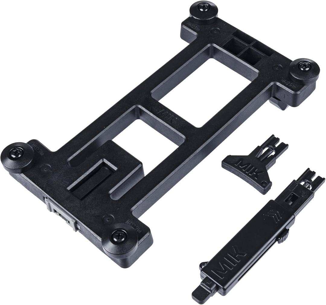 Basil Carrier Parts MIK Adapter Plate Black