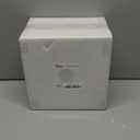 bUCLA 100PCS White Plastic Plates-10.25inch Disposable Dinner Plates-Premium Party&Wedding Plates