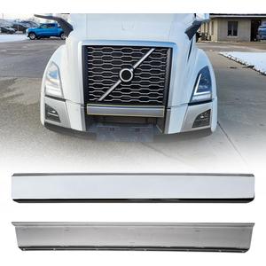 Bumper Trim Mound compatible with Volvo Vnl 2018+ Volvo VNL Middle Center Top Chrome Trim(Middle Center Bumper Trim)