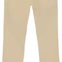 Skinny Fit Stretch Twill Pants, 5-Pocket Style, Zipper Fly & Button Closure (16, Pelican Light Beige)