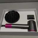 SHRATE Professional High Speed Ionic Hair Dryer | Ultra-Fast Drying | 500 Million Negative Ions | Low Noise | 160000 RPM | Compact Blow Dryer with Magnetic Diffuser for Faster Drying All Hair Types (Grey)