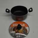 IMUSA USA IMU-91635 Nonstick Stock Pot with Glass Lid 4.8-Quart, Charcoal