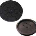 4PCS Car Auto Jacking Lift Pads,Round Heavy Duty Car Lift Pads Rubber Arm Pads Lift Pad Fit for Auto Car Lift Truck Hoist (B)
