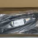 AUTOKAY Front Bumper Fog Light Lamp Lens End Cover Left and Right Side Fits for Ford Fiesta 2014 2015 2016 2017 2018 Kidney Grill