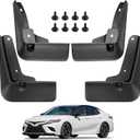 BDFHYK Mud Flaps Splash Guards 4PCS Front & Rear Side Mud Guards Compatible with Toyota Camry SE XSE 2018-2022