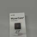 WYZE Cam v4 (Latest Model), 2.5K AI Security Camera, Indoor/Outdoor Cameras for Home Security, Baby Monitor & Pet Camera, Vibrant Color Night Vision, No Subscription Required, Free Expert Help (White)