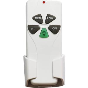 Replacement of Hampton Bay and Harbor Breeze FAN-53T, FAN0TT53 FAN-35T, L3HFAN35T, L3HFAN35T1, Fan-HD5, FAN-11T, KUJCE9103. Remote Only